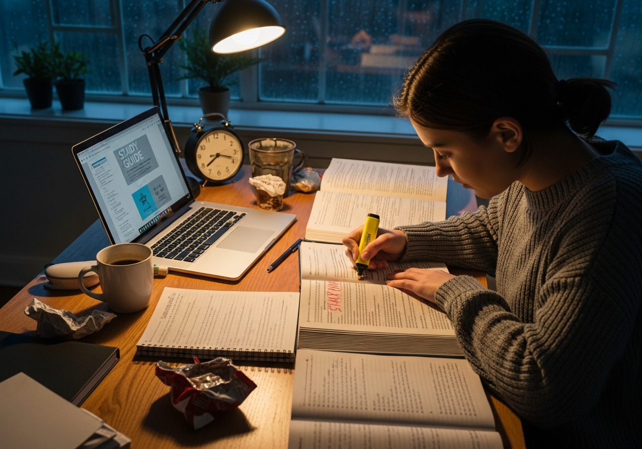 Preparación de examen